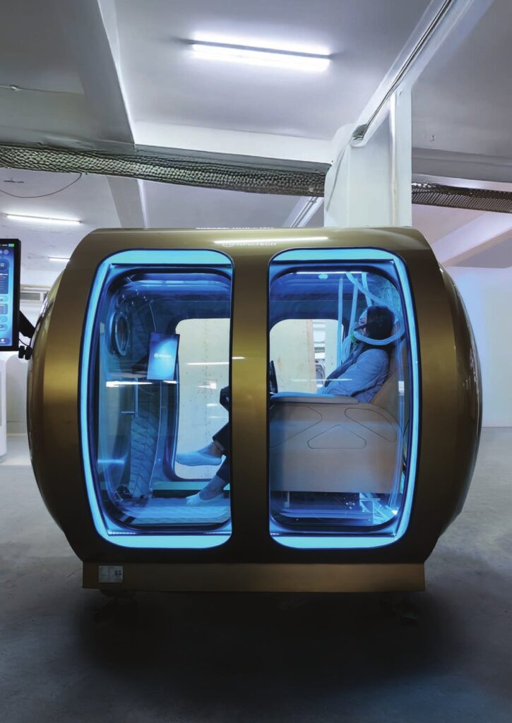 Installation av Zeugma Panorama HBOT-kammare